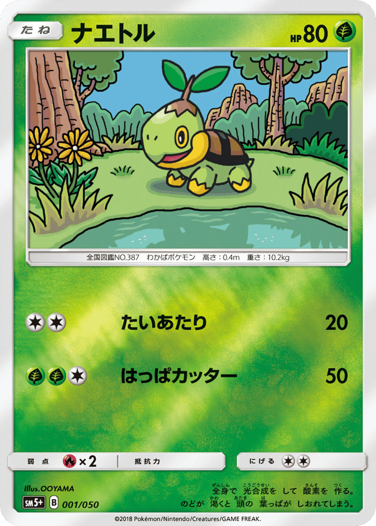 ナエトル card front
