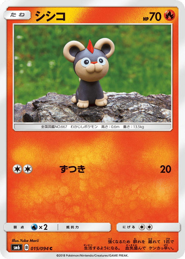 シシコ card front