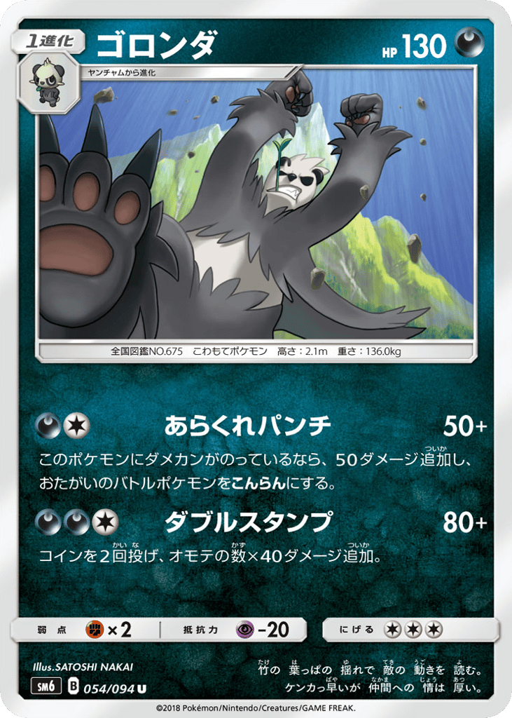 ゴロンダ card front