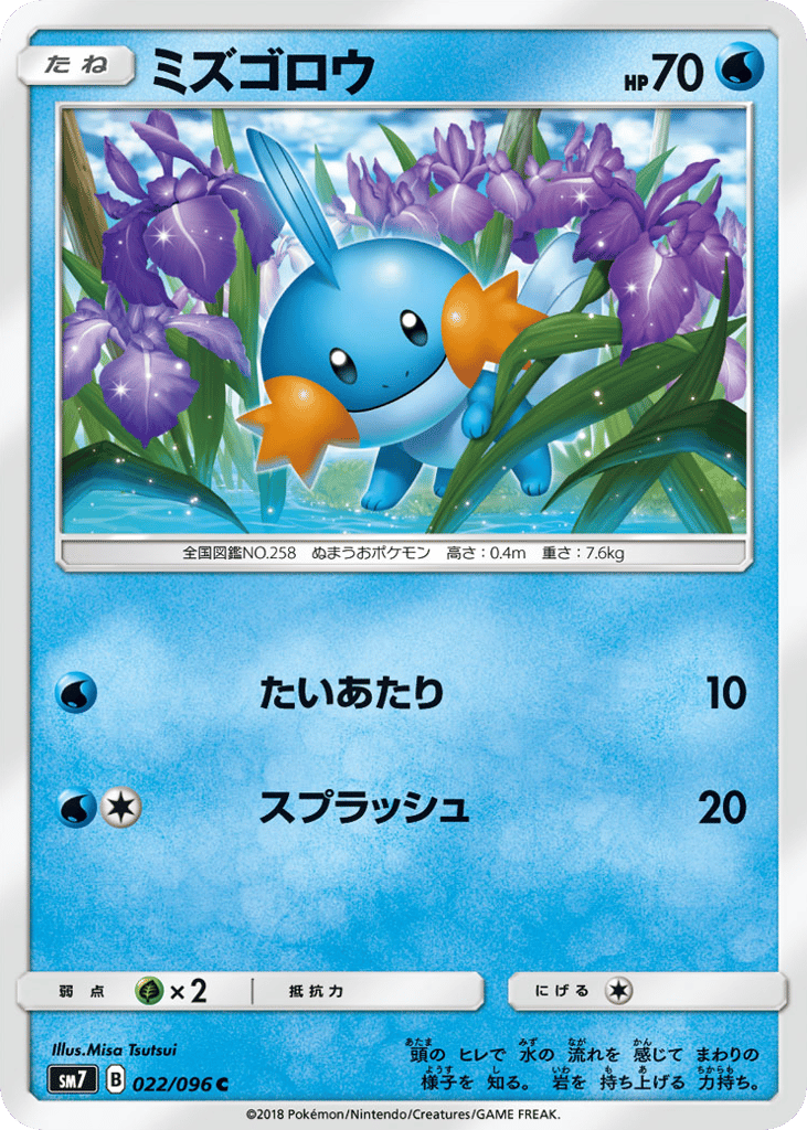 ミズゴロウ card front