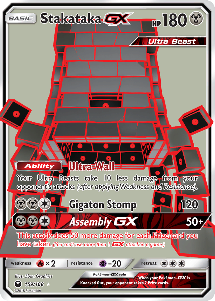 Stakataka-GX card front