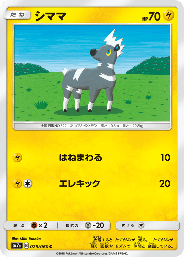 シママ card front