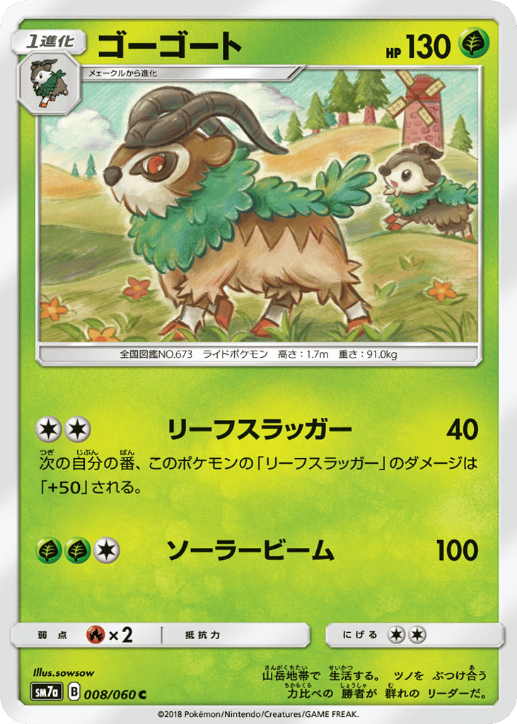 ゴーゴート card front