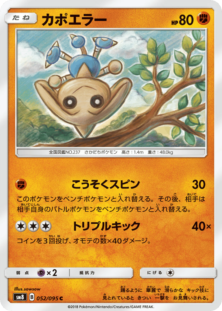 カポエラー card front