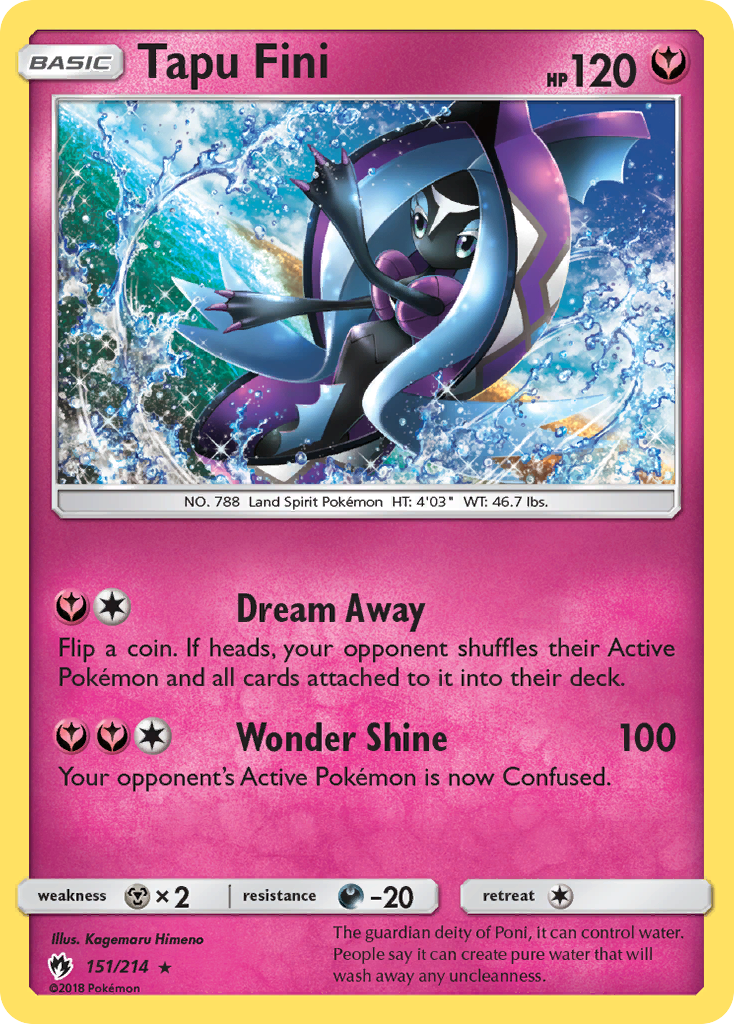 Tapu Fini card front