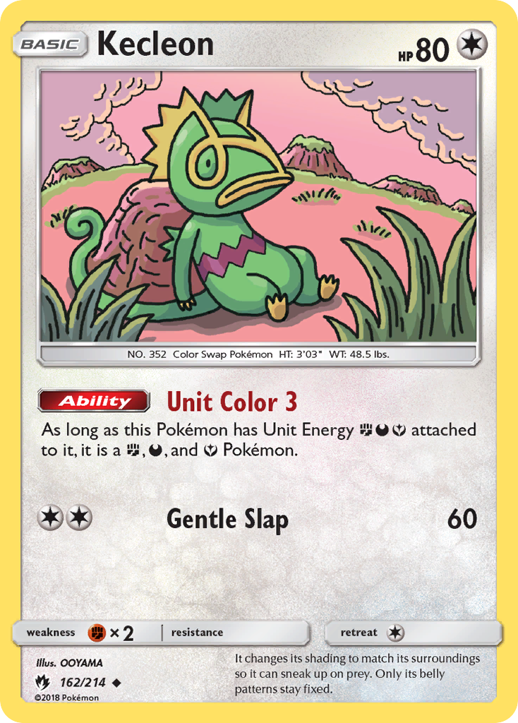 Kecleon card front