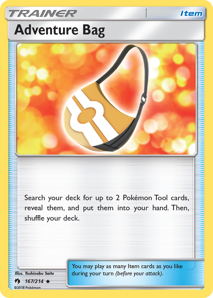 Adventure Bag card front