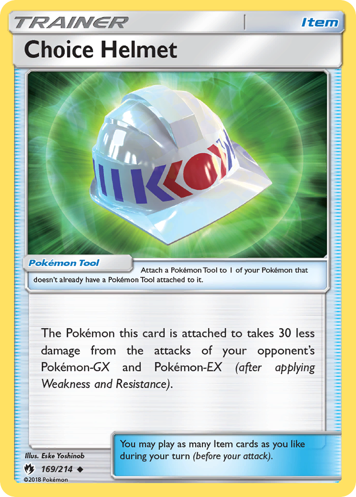 Choice Helmet card front