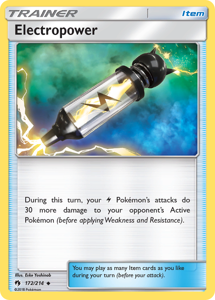 Electropower card front