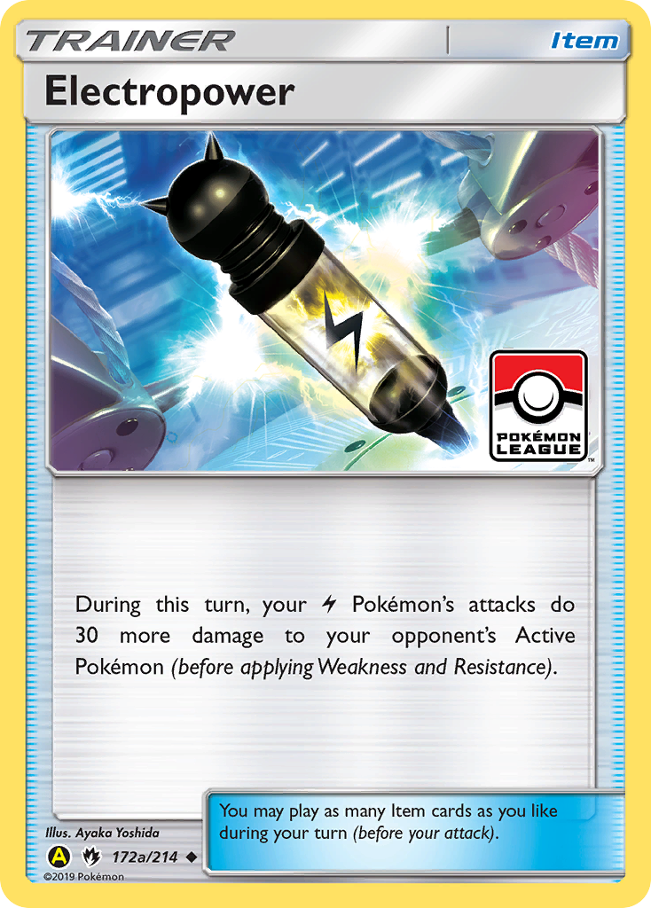 Electropower card front
