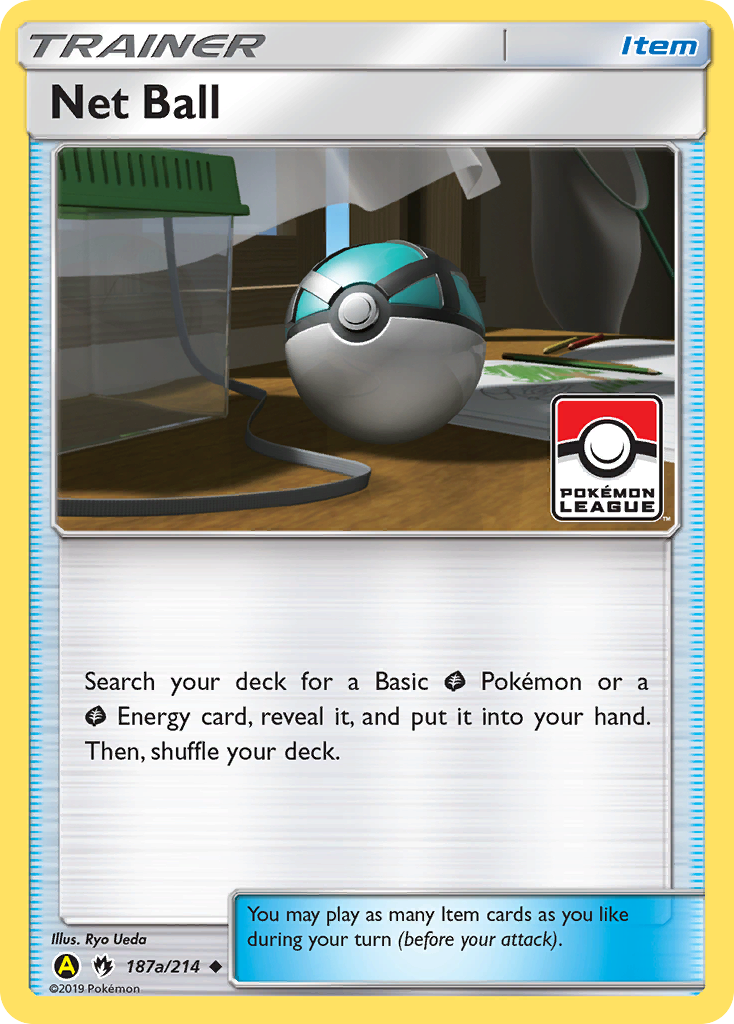 Net Ball card front