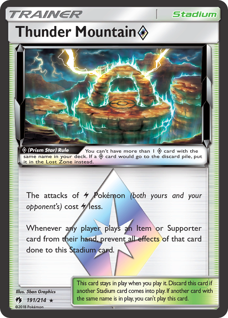 Thunder Mountain ◇ card front