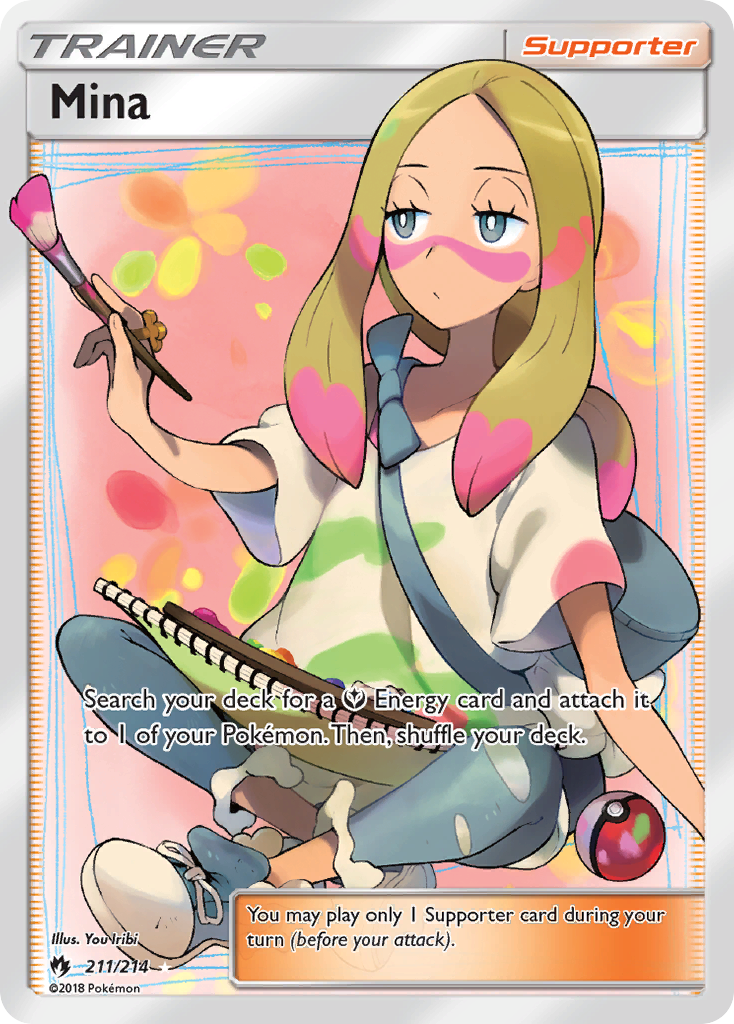 Mina card front