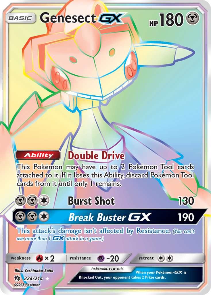 Genesect-GX card front
