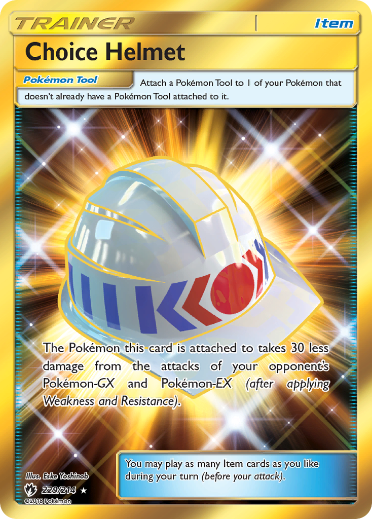 Choice Helmet card front