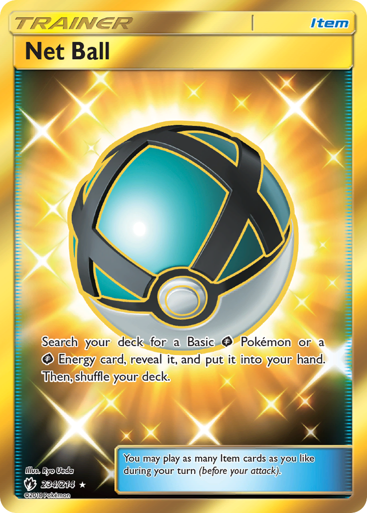 Net Ball card front