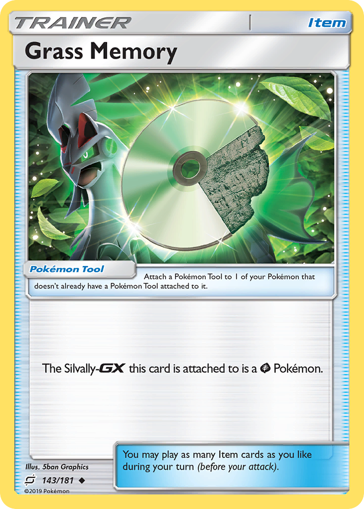 Grass Memory card front