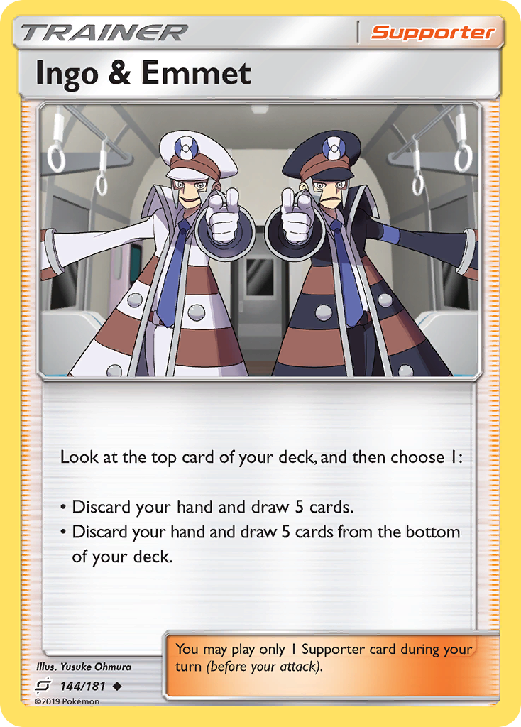 Ingo & Emmet card front