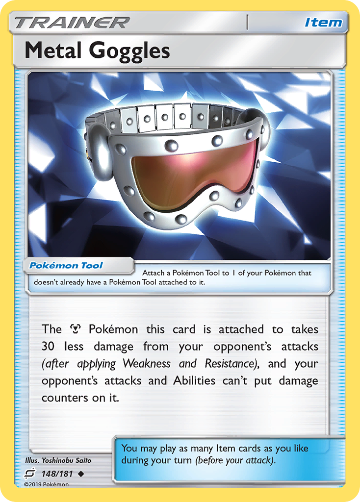 Metal Goggles card front