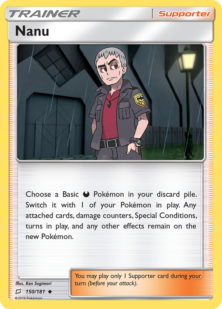 Nanu card front