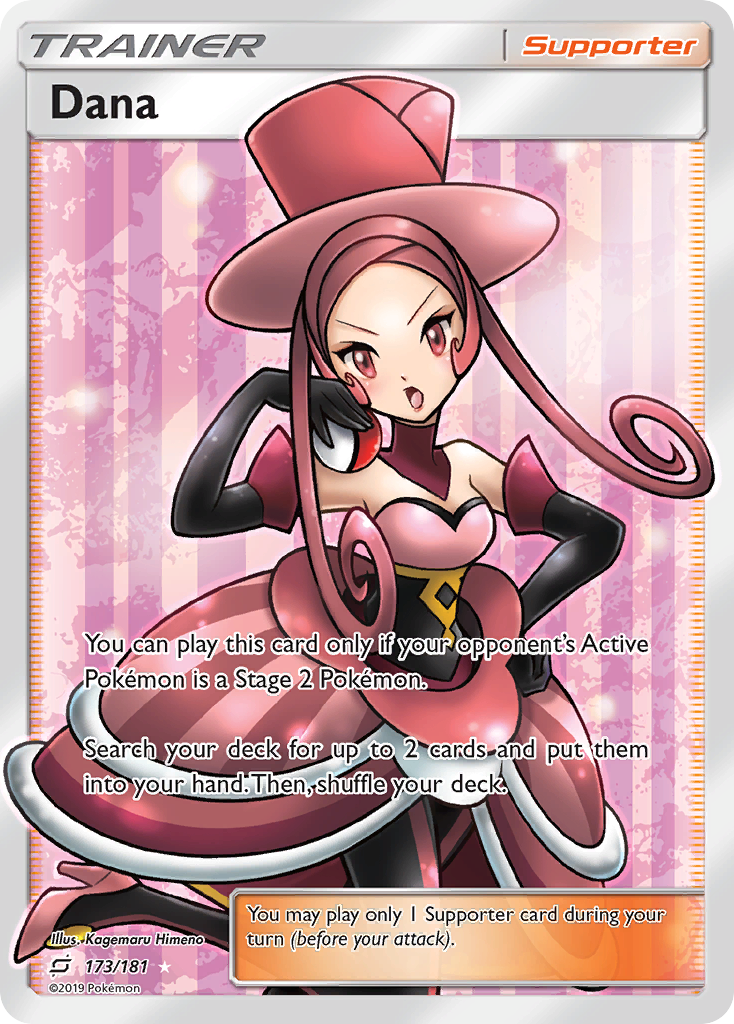 Dana card front
