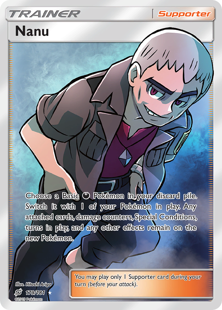 Nanu card front