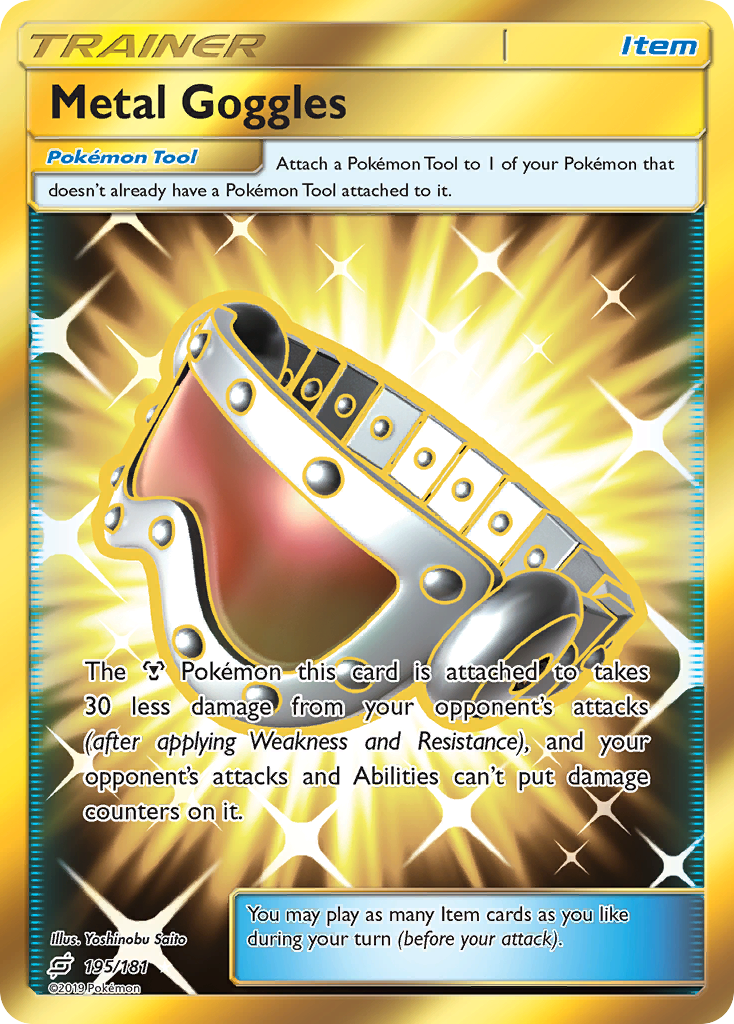 Metal Goggles card front