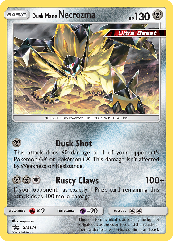 Dusk Mane Necrozma card front
