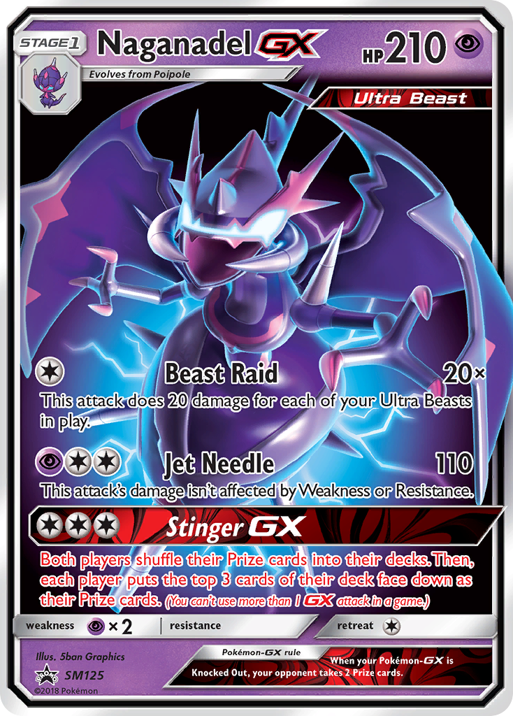 Naganadel-GX card front