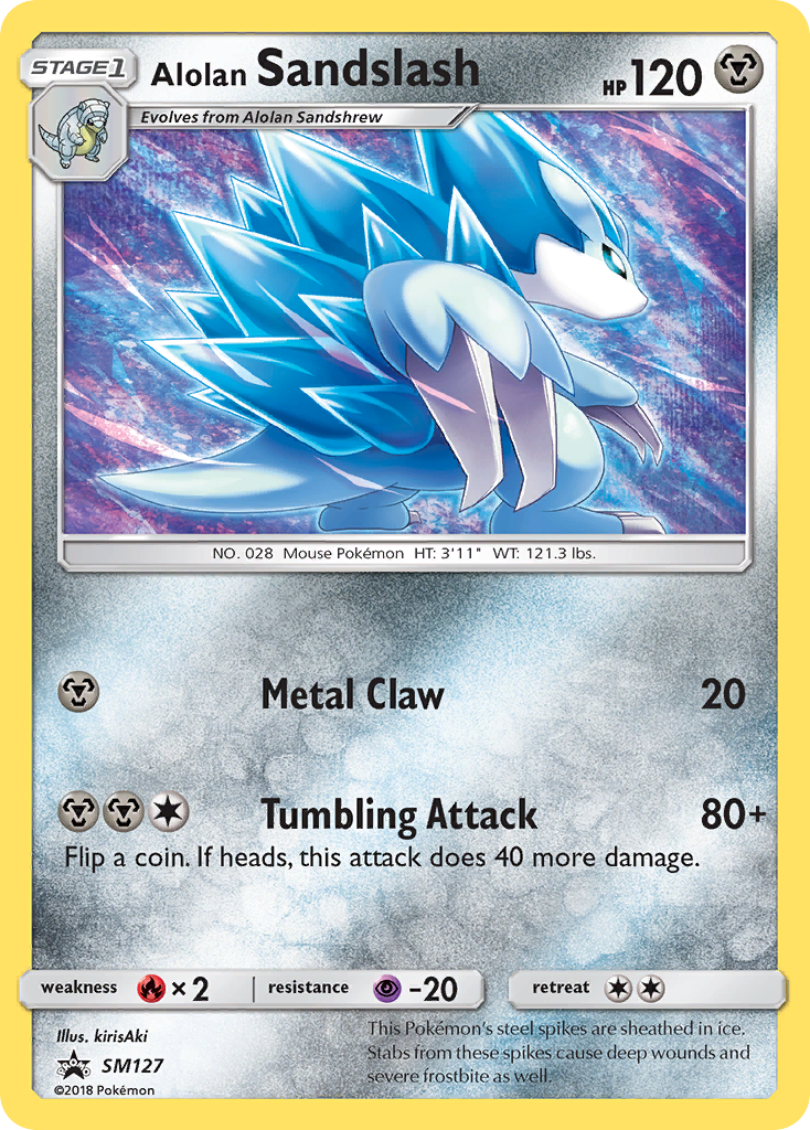 Alolan Sandslash card front