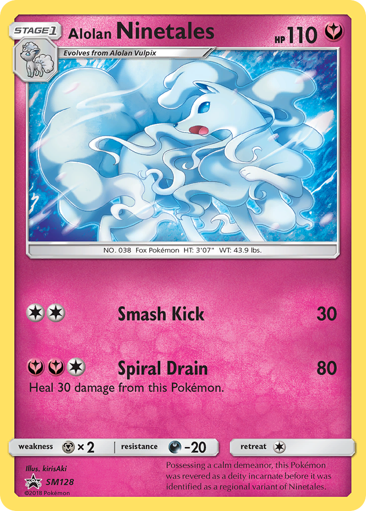 Alolan Ninetales card front