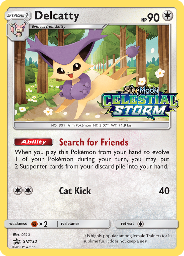 Delcatty card front