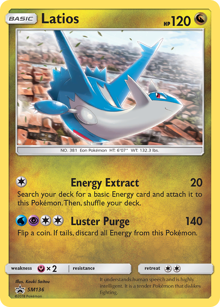 Latios card front