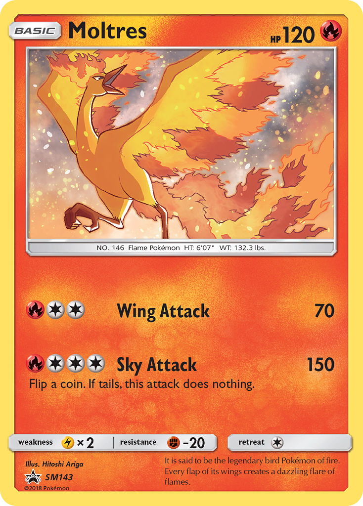 Moltres card front