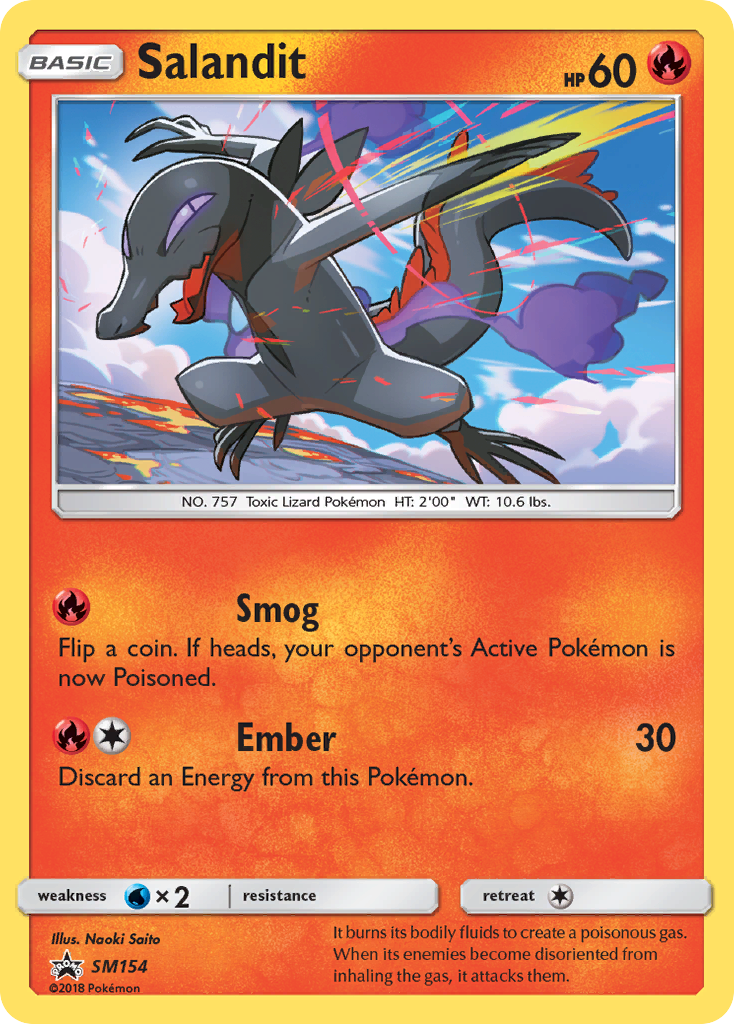 Salandit card front