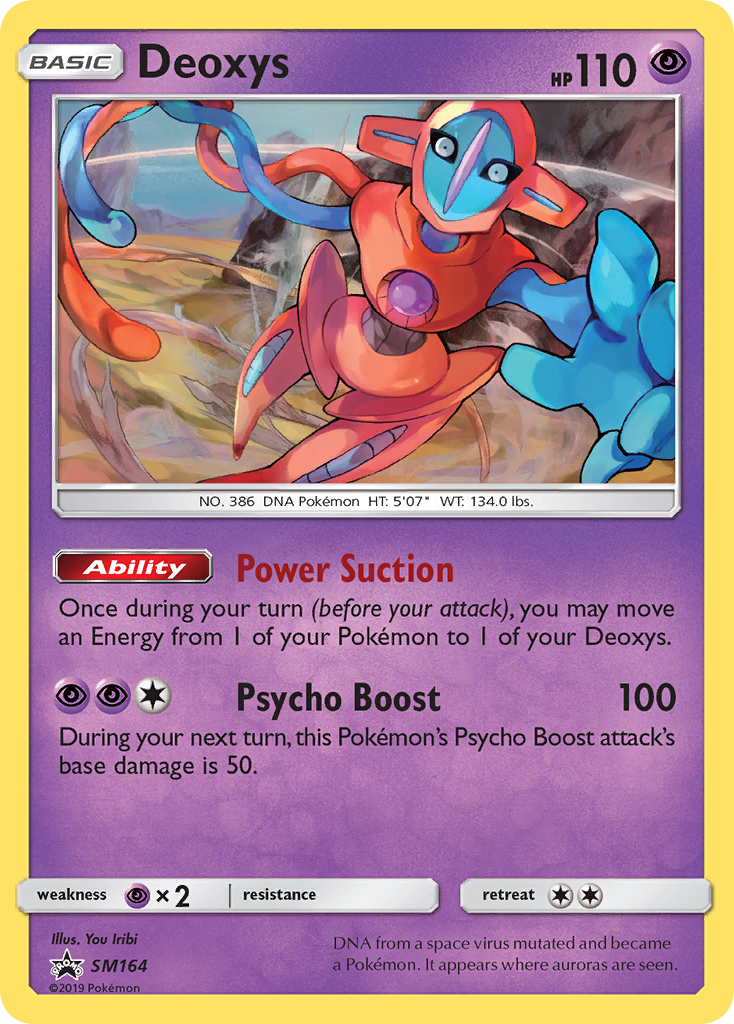 Deoxys card front