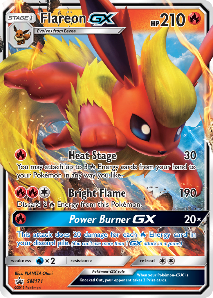 Flareon-GX card front