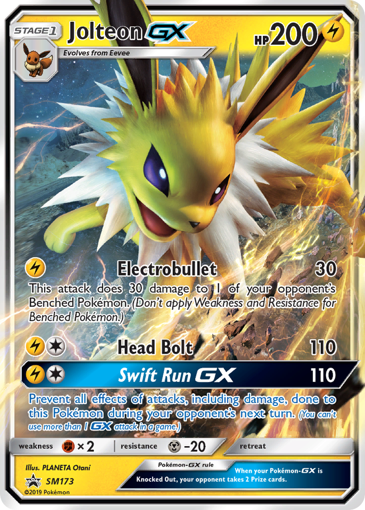 Jolteon-GX card front