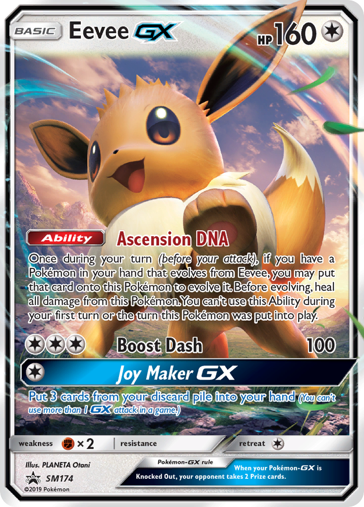 Eevee-GX card front