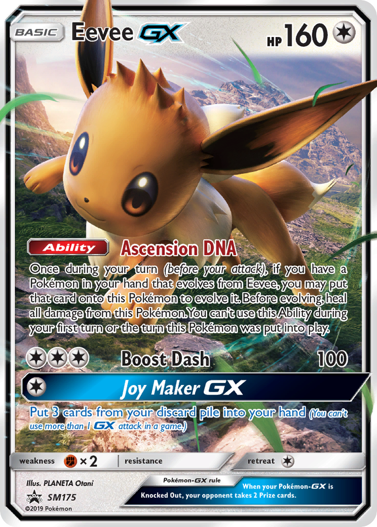 Eevee-GX card front