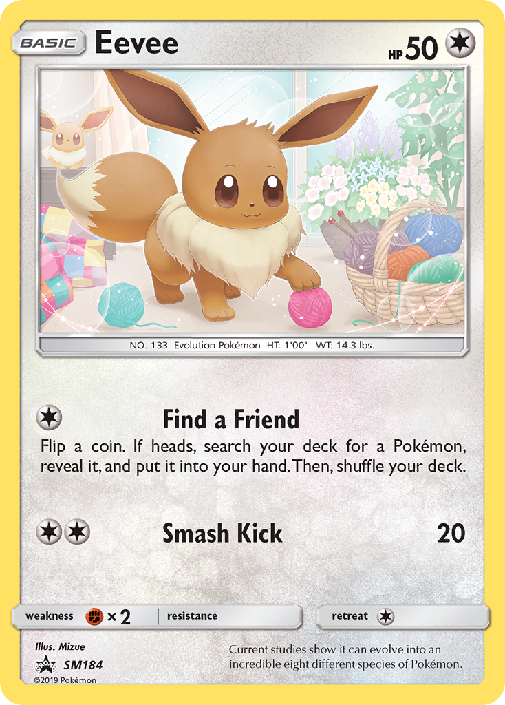 Eevee card front