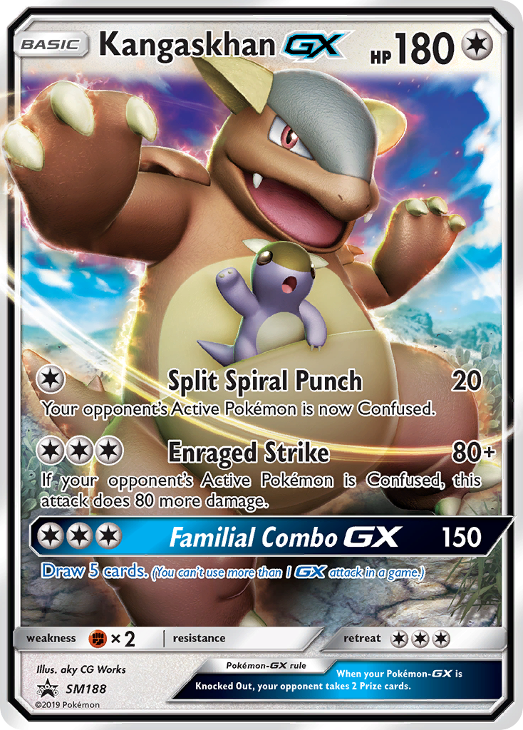 Kangaskhan-GX card front