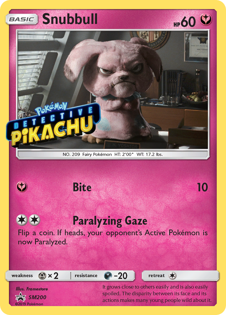 Snubbull card front