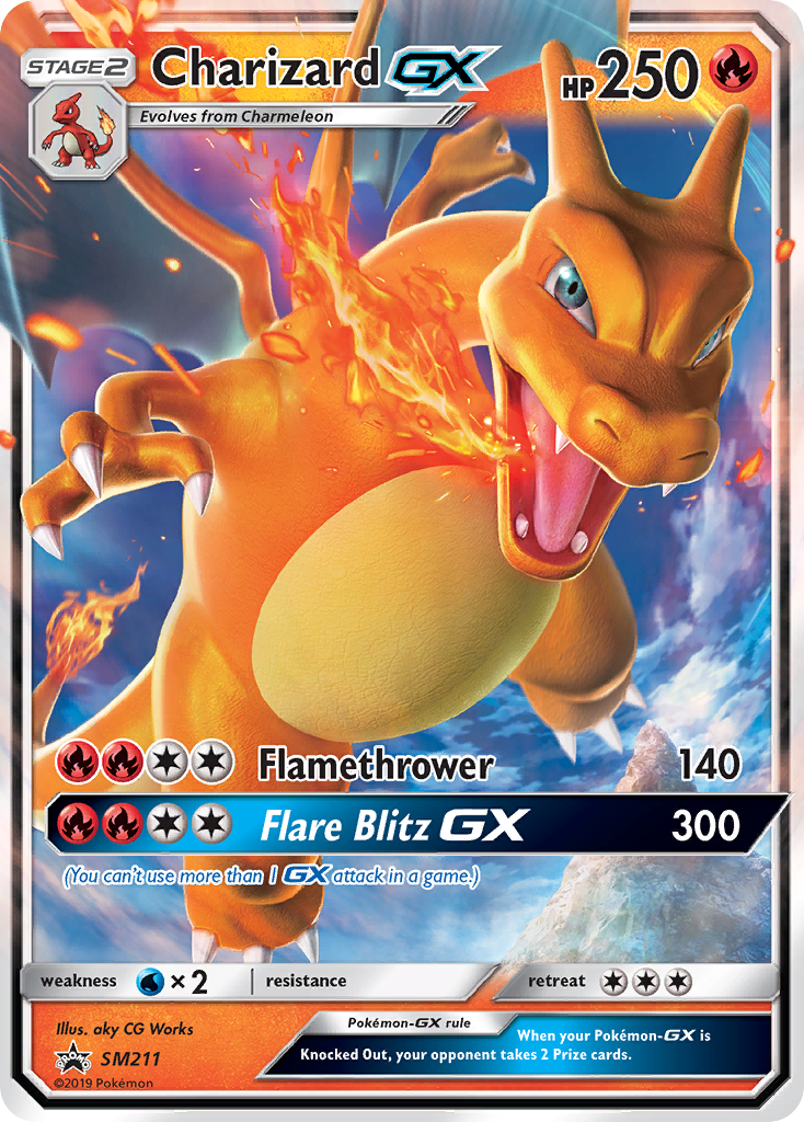 Charizard-GX card front