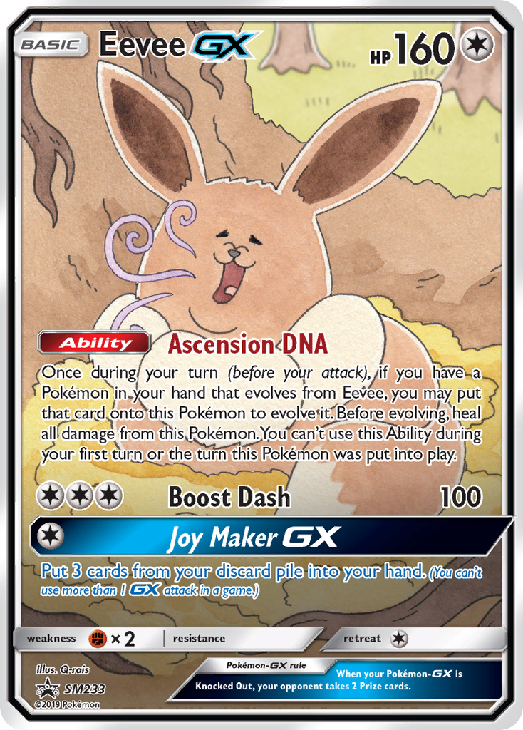 Eevee-GX card front