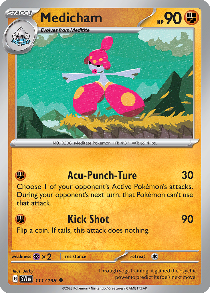 Medicham card front