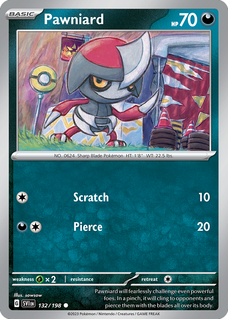 Pawniard card front