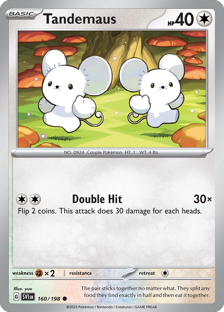 Tandemaus card front