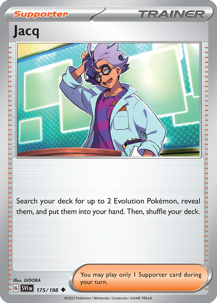 Jacq card front