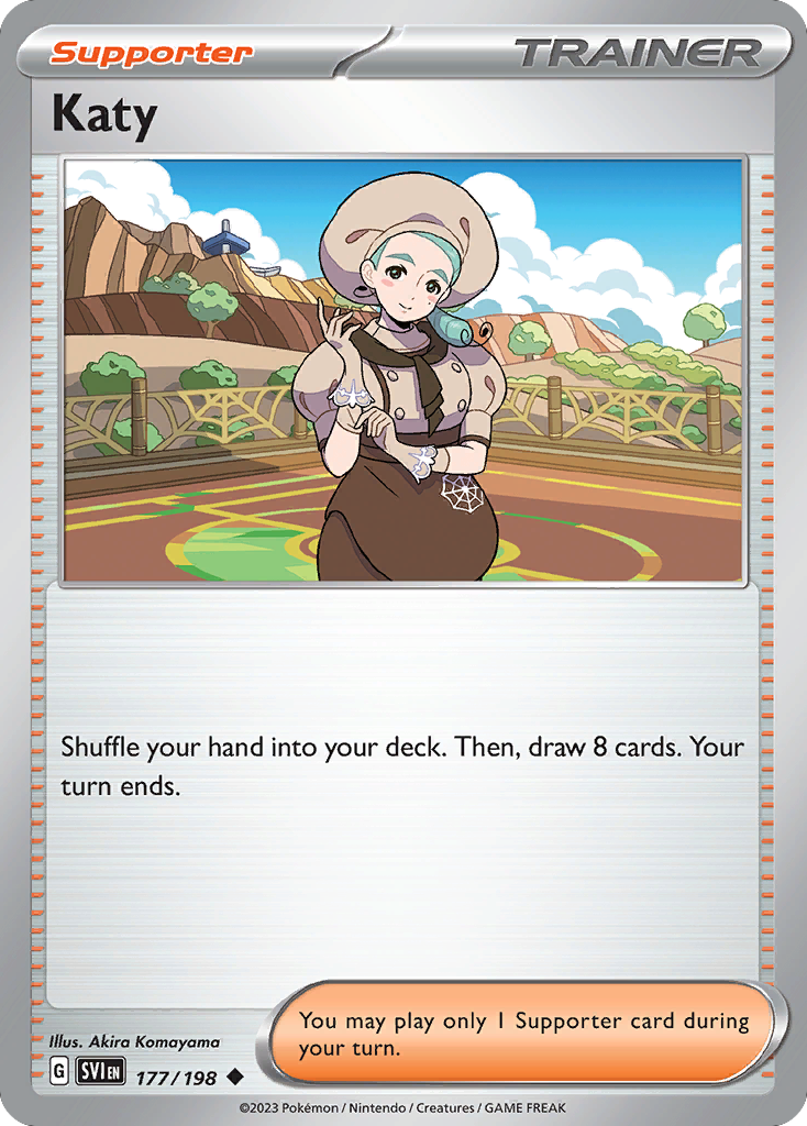 Katy card front